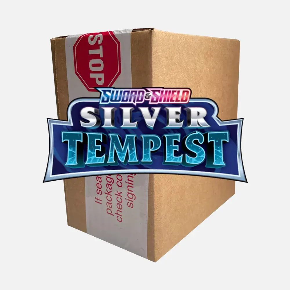 Silver Tempest Sleeved Booster Pack Case 24 packs Pokémon cards