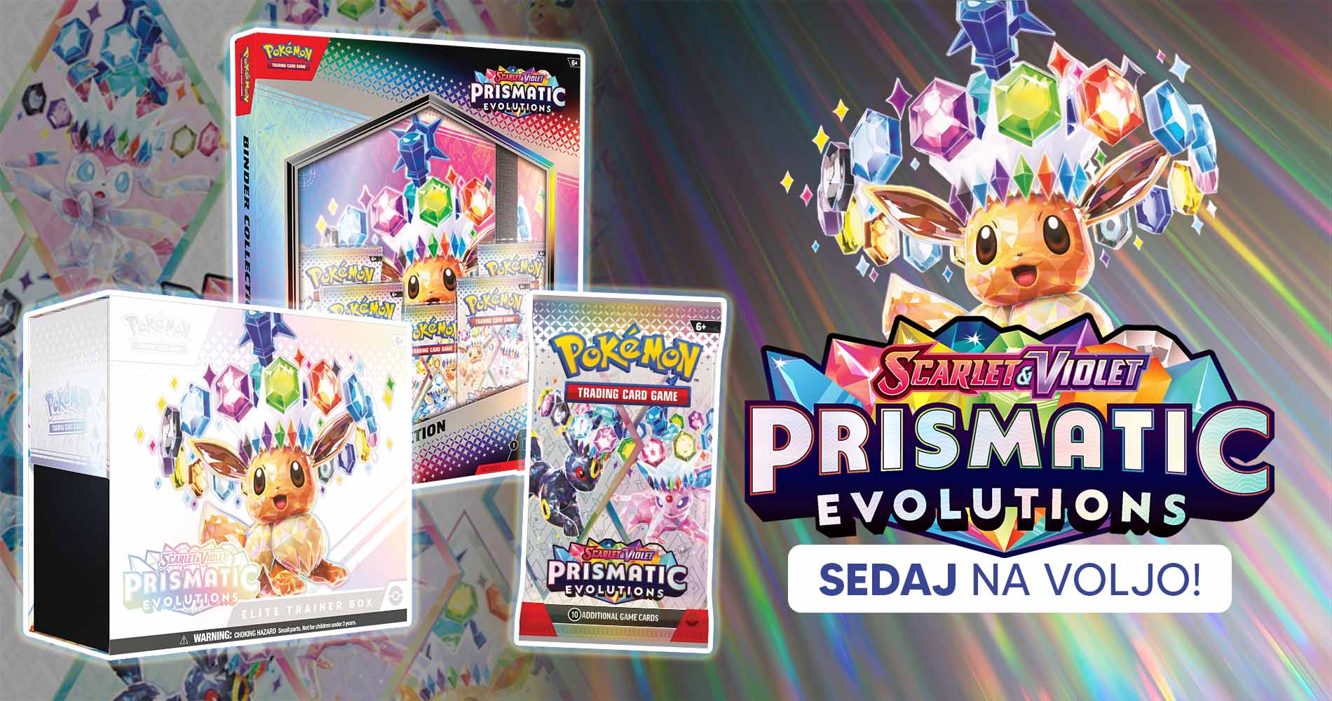 Pokémon TCG Prismatic Evolutions!