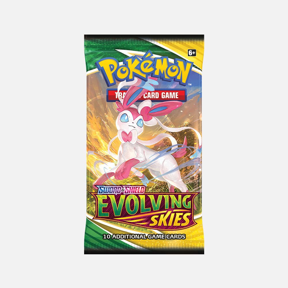 Lot of Pokemon booster packs including Evolving Skies discount and Celebrations