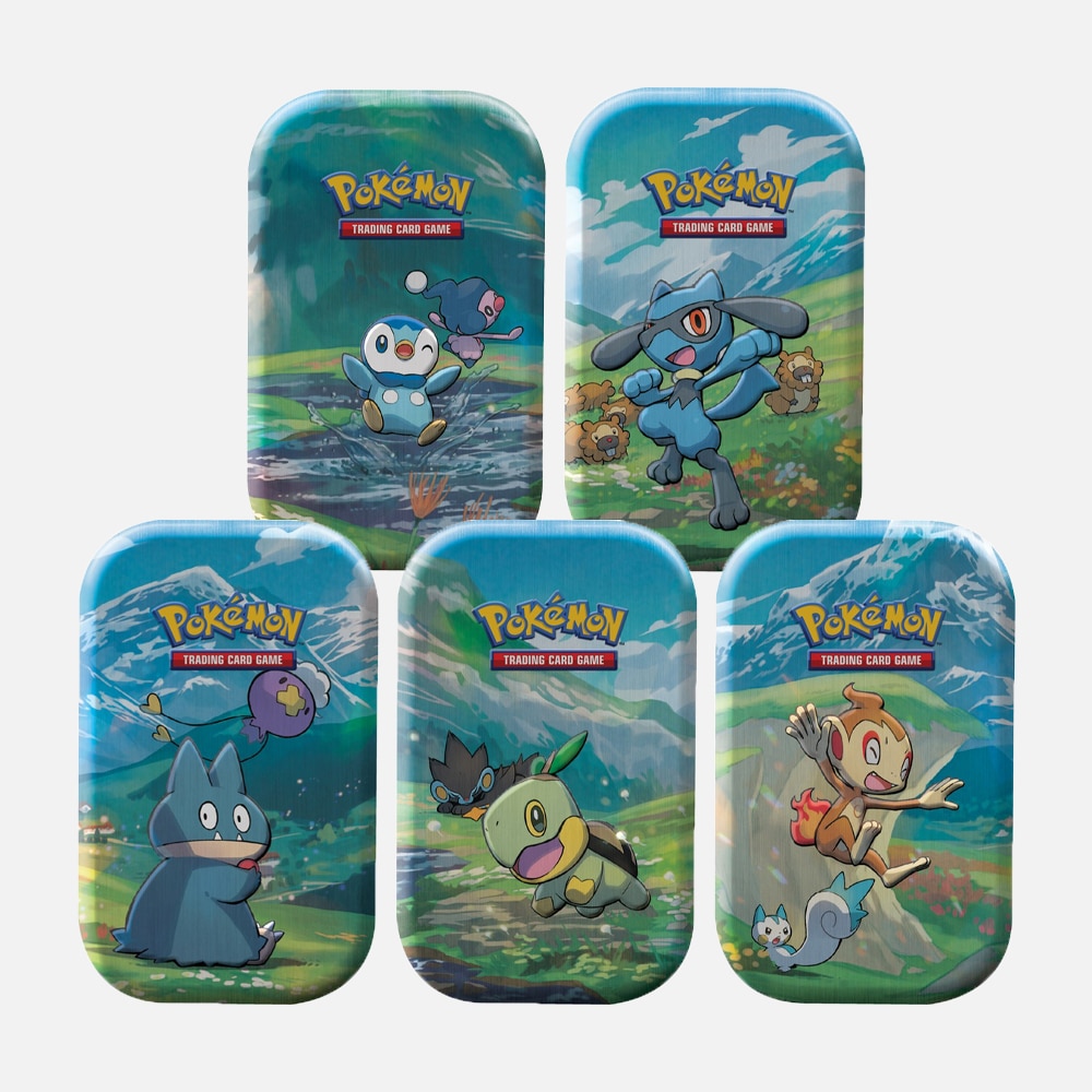 Mini Tins 10.5 Pokémon Modelos Sortidos