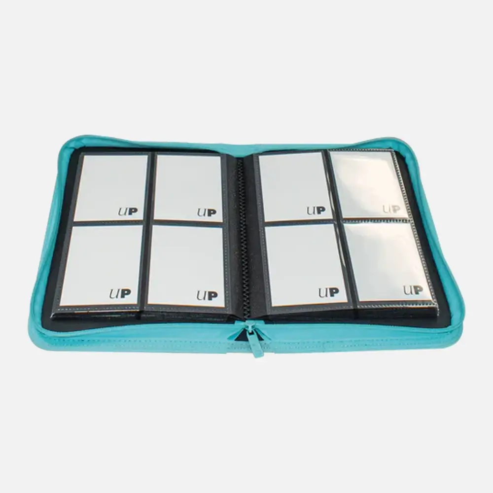 light blue card binder Binder: 12-Pocket or any important moment in your life Blue - 9 Pocket Binder