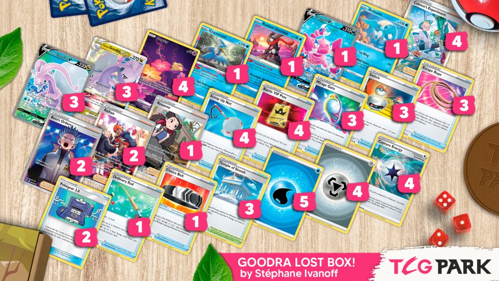 Goodra VSTAR / Articuno decklist