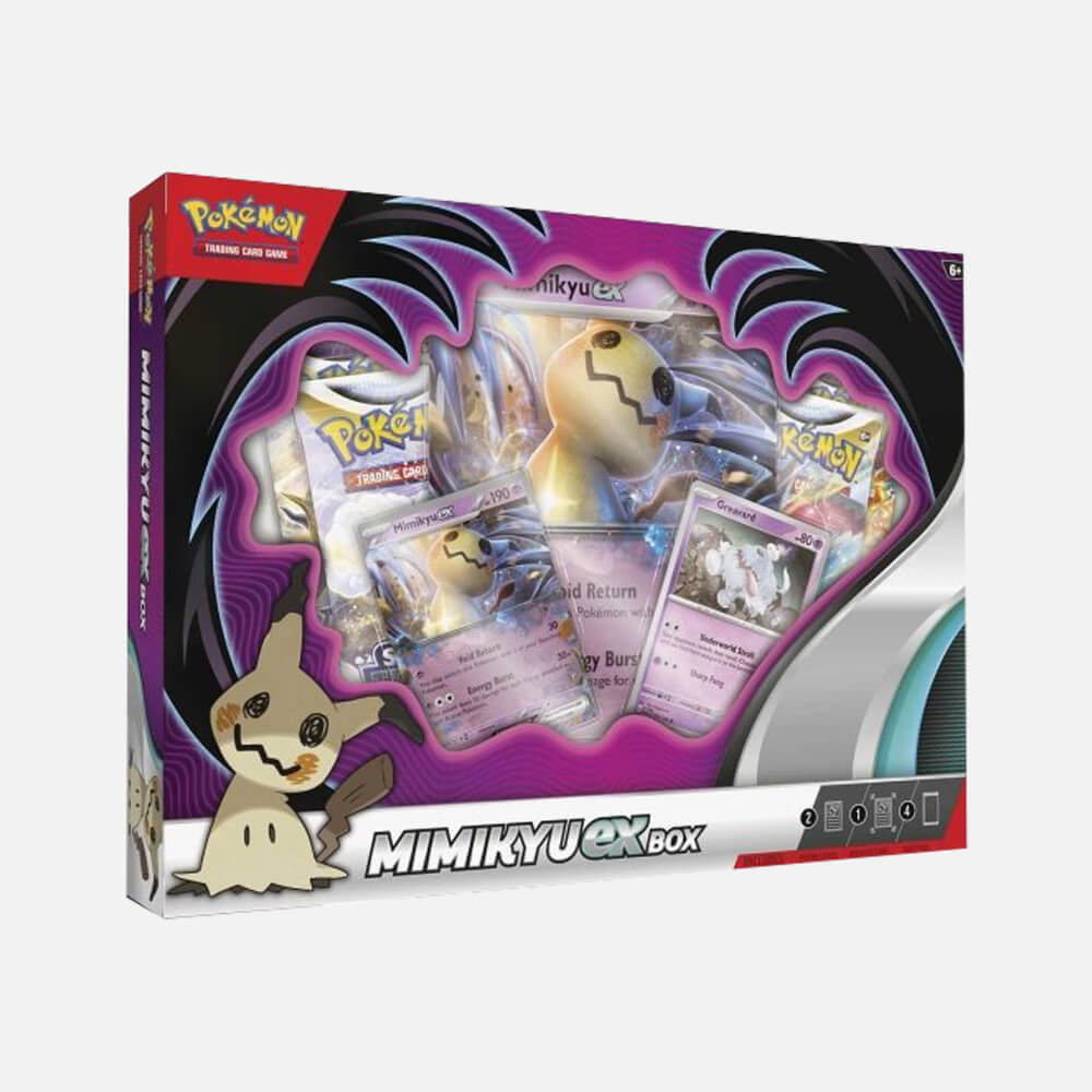 what booster packs are in the mimikyu ex box Does $15 for these Mimikyu EX boxes sound like a good deal? : r/pokemoncards