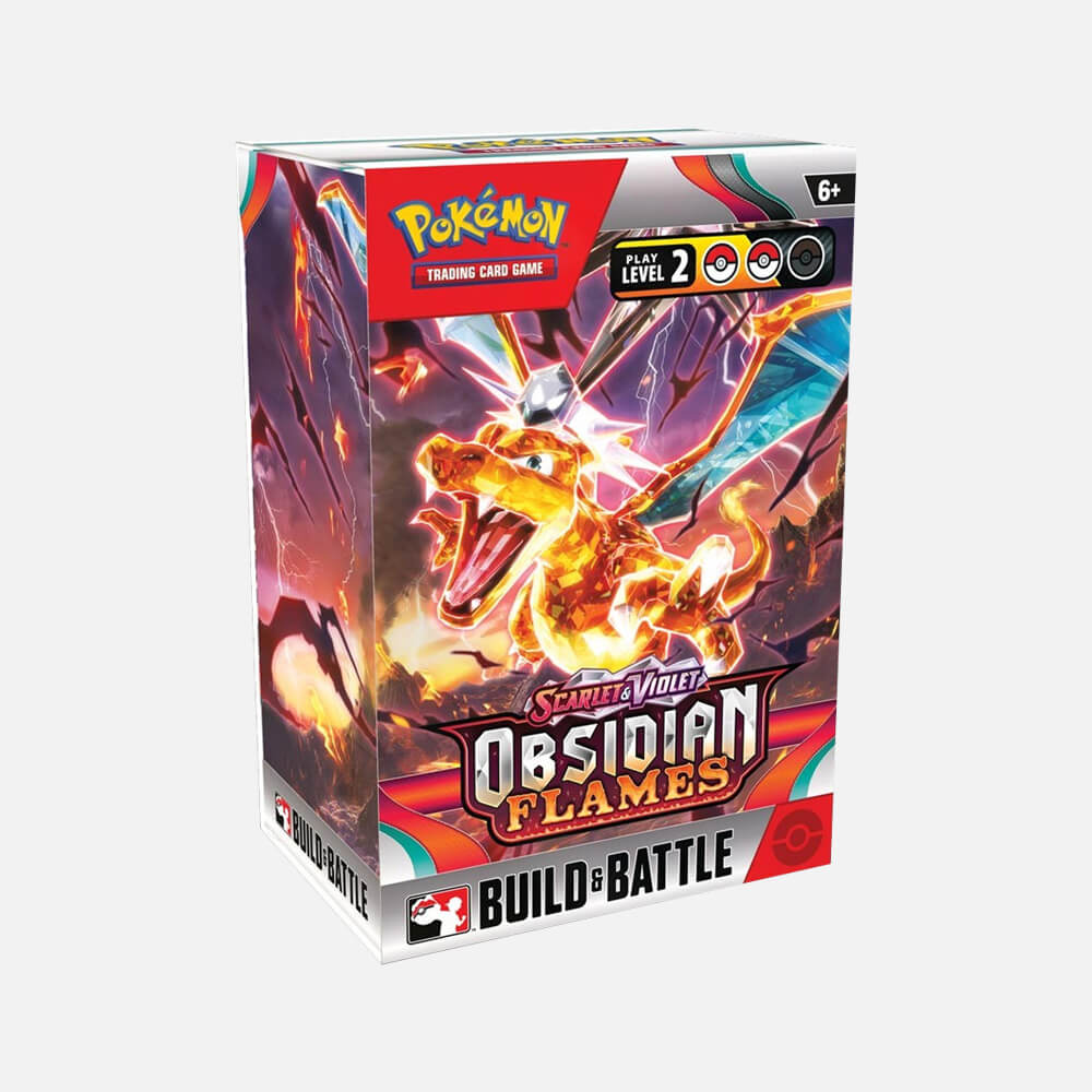 High quality 2x Obsidian Flames PreRelease Build & Battle Box Deck/Promo/8Boosters EngSHIPnow