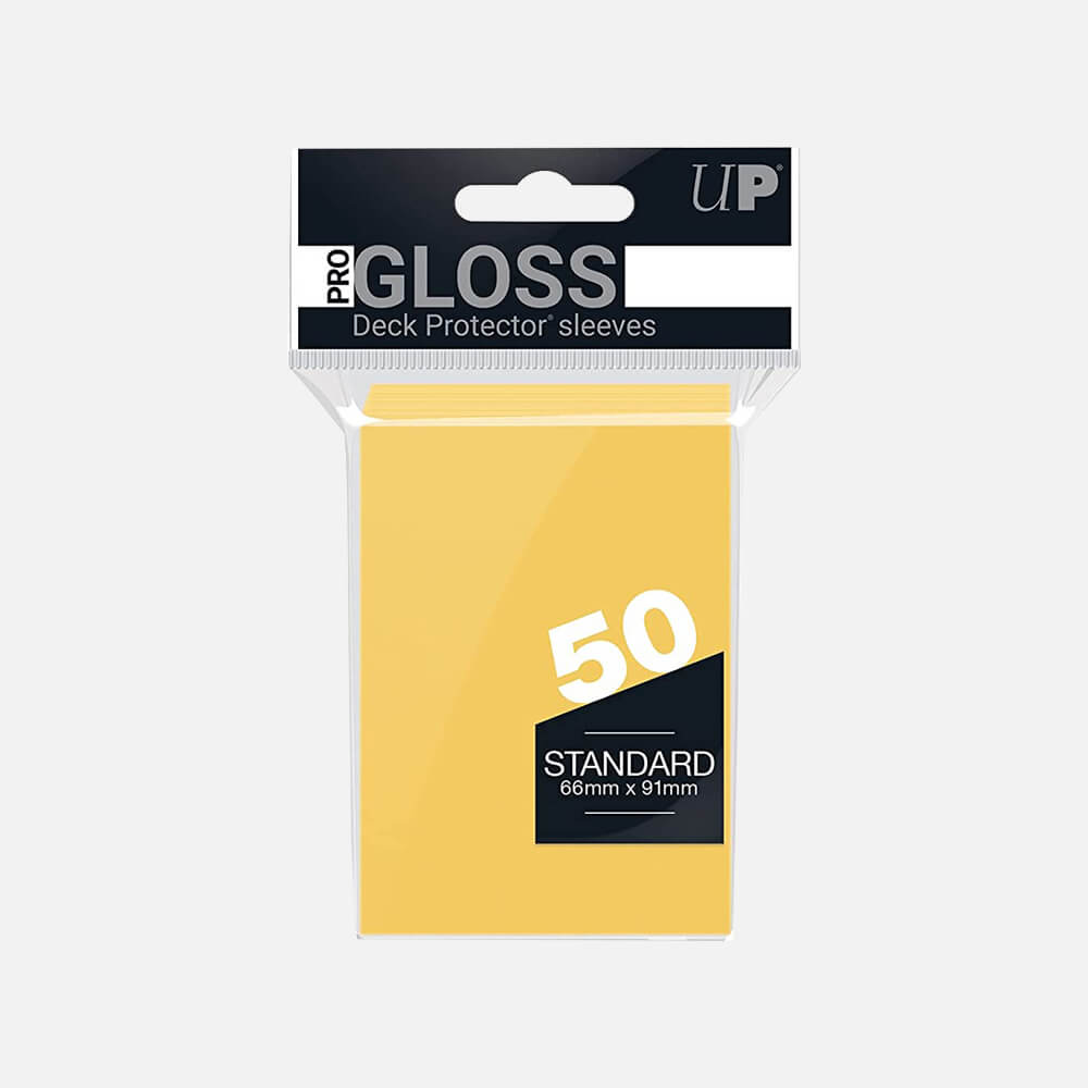 Small Deck Protectors (60ct) - Yellow main image 0