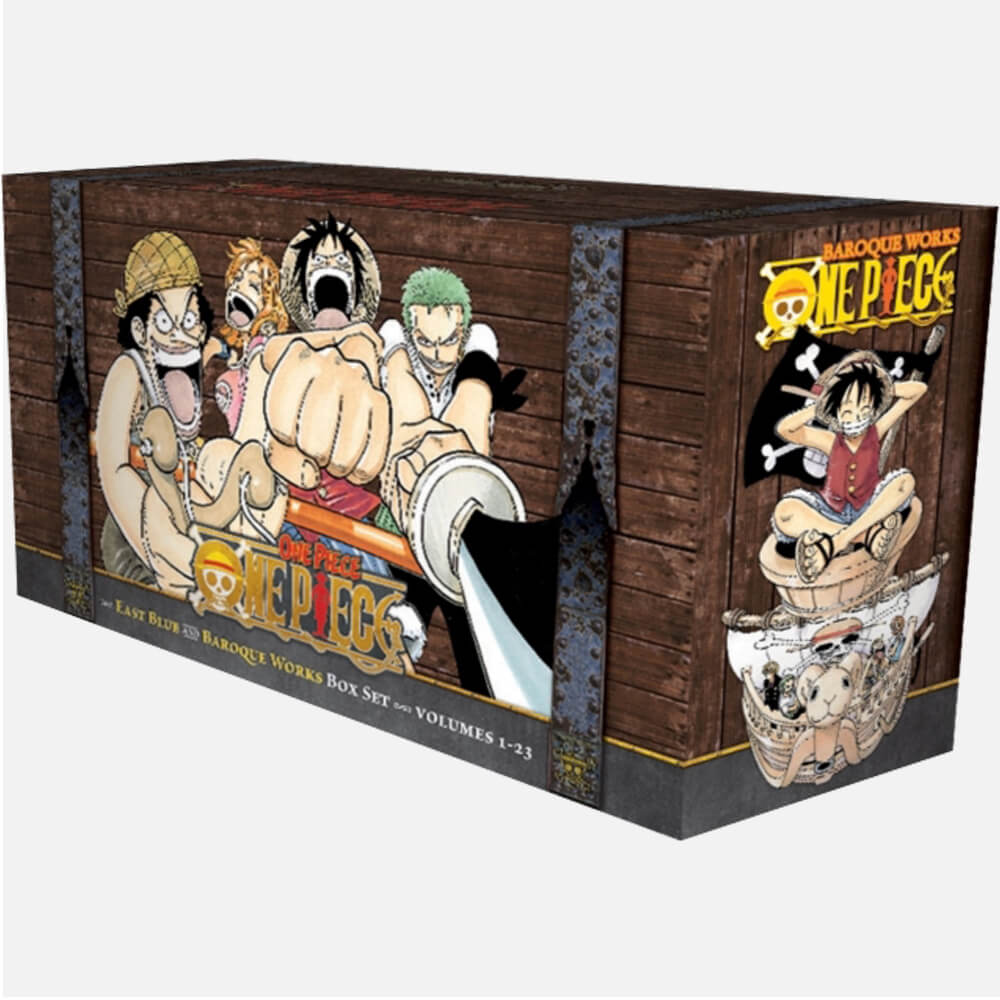 ワンピース Andmary Pochette set up One Piece Box Set 1: East Blue and Baroque Work, Vols. 1-23