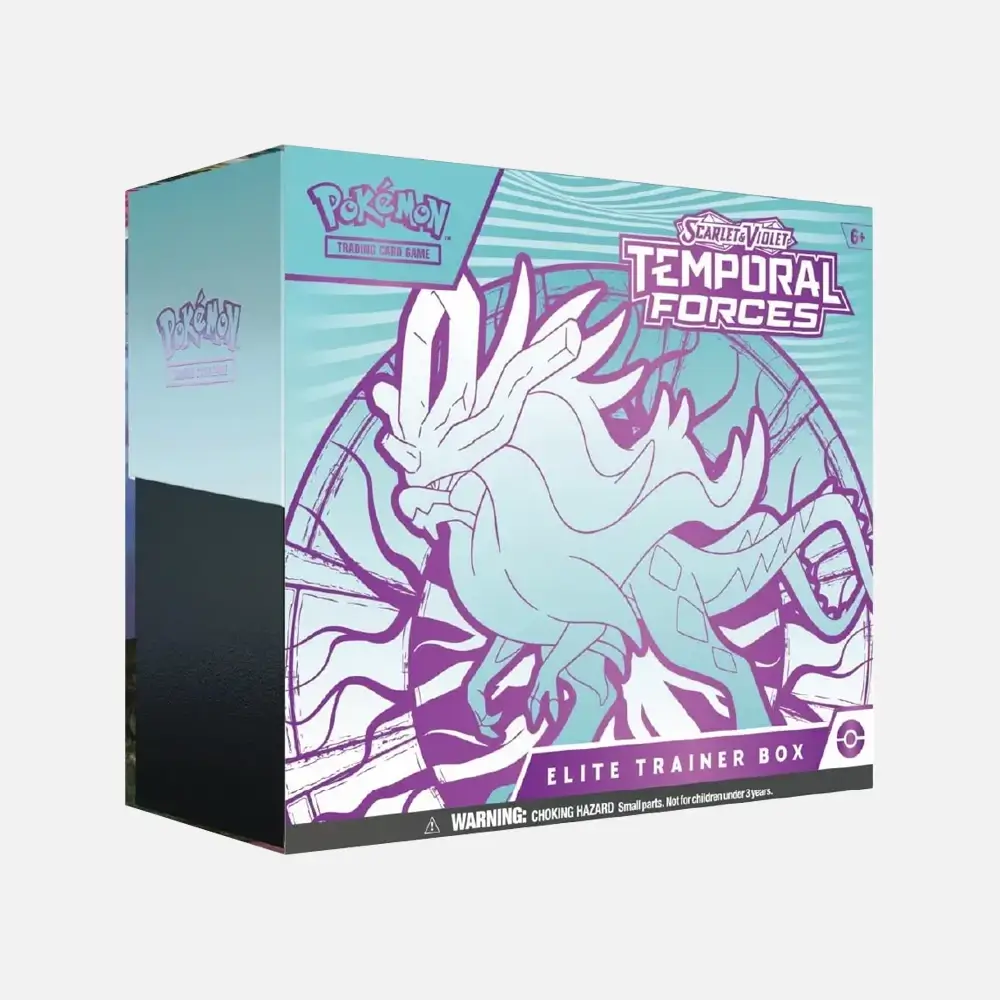 Pokemon TCG: Temporal Forces - Elite Trainer Box - Walking Wake, Card  Games