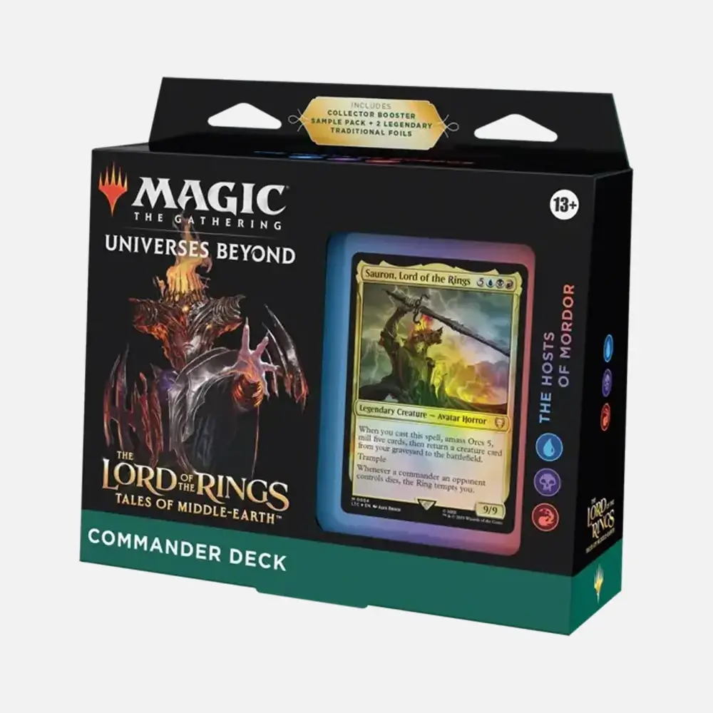 mtg hosts of mordor commander deck LOTR: The Hosts of Mordor MTG Commander Precon Upgrade Guide
