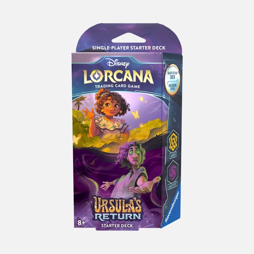 lorcana merlin starter deck DISNEY - - SIMBA AND MEGARA (ENGLISH) The StarterDecks offer a direct dive in the game with an expertly composed deck Ravensburger Disney Lorcana TCG: Rise
