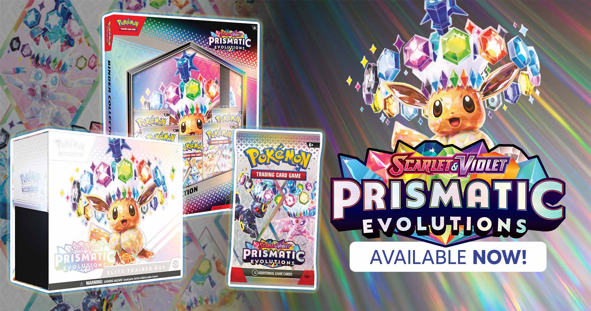 Pokémon TCG Prismatic Evolutions!